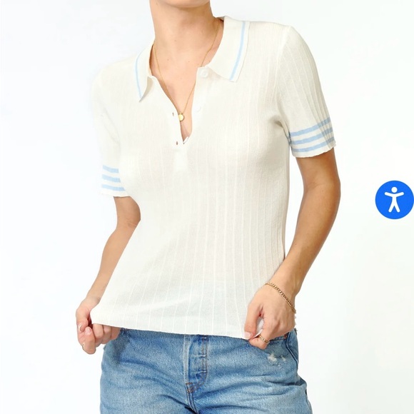 Greylin Bruna Knit Collared Top - Brand New with tags - Picture 3 of 12